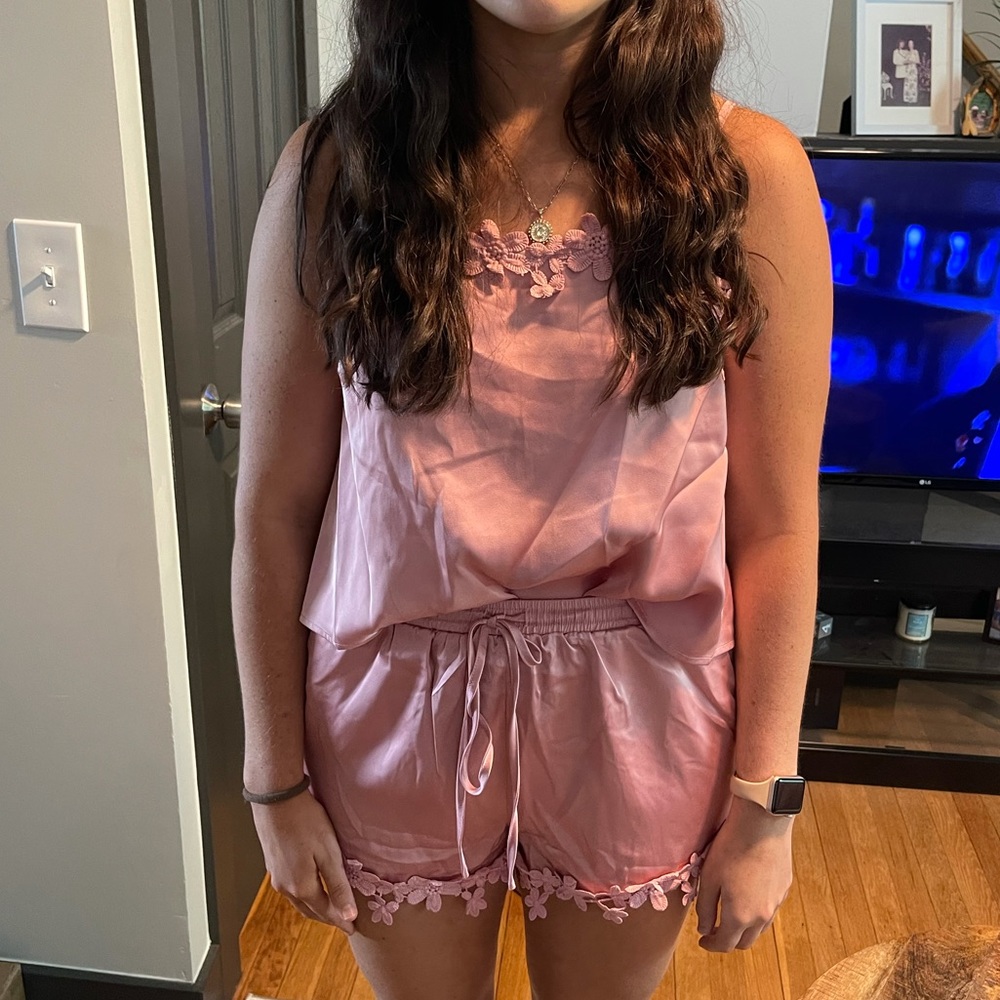 Pajama set- satin